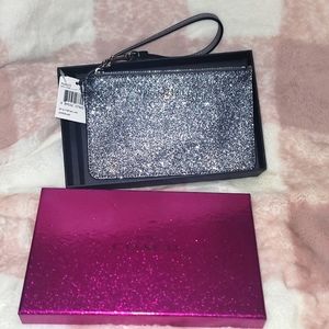 NWT💎 Diamond Glitter Dazzle COACH Wristlet💎